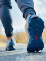 کفش ایرانر مدل S2086 طوسی زیره آبی – ضدآب