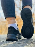 کتونی اسکیچرز مدل go walk رنگ تمام مشکی زنانه