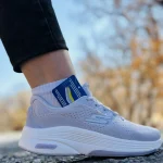 کتونی اسکیچرز مدل go walk رنگ طوسی روشن توشیک - اسکیچرز مدل گو واک (Skechers Go Walk) کتونی اسکیچرز مدل go walk رنگ طوسی روشن