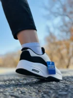کتونی اسکیچرز مدل go walk رنگ سفید مشکی