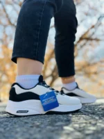 کتونی اسکیچرز مدل go walk رنگ سفید مشکی