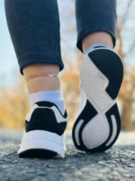 کتونی اسکیچرز مدل go walk رنگ سفید مشکی