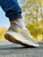 کتونی اسکیچرز مدل slip-ins قهوه ای بدونه بند