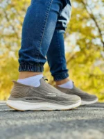 کتونی اسکیچرز مدل slip-ins قهوه ای بدونه بند