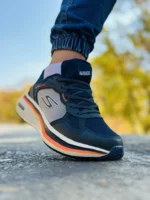 کتونی اسکیچرز مدل go run رنگ سرمه ای