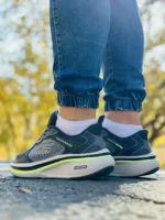 کتونی اسکیچرز مدل go run رنگ خاکستری طوسی